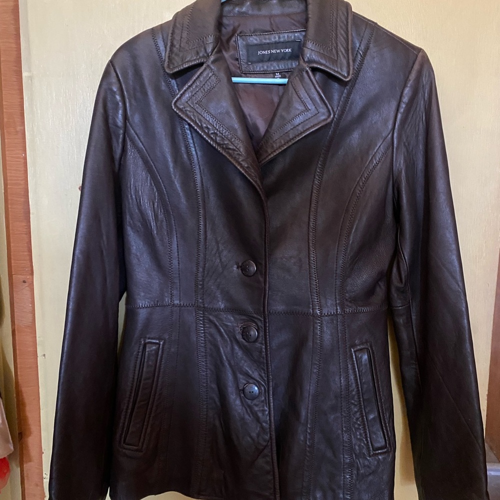 Vintage Jones New York Leather Jacket